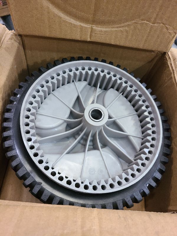 Photo 1 of 2 Pack 583719501 194231X460 Front Lawn Mower Wheels Compatible for Craftsman Lawn Mower Parts Husqvarna & HU Front Wheel Drive Self Propelled Lawn Mower