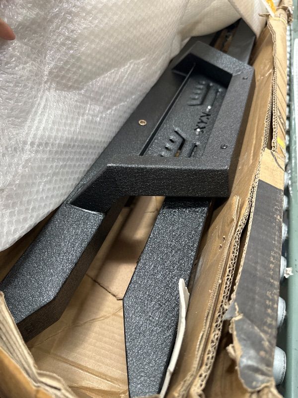 Photo 1 of ***STOCK PHOTO REFERENCE ONLY***Tyger Auto LanderX Running Board Compatible with 2019-2026 Chevy Silverado GMC Sierra 1500; 2020-2025 2500 3500HD | Crew Cab | TG-LX3C82318 | Drop Step Side Step Rail Nerf Bars