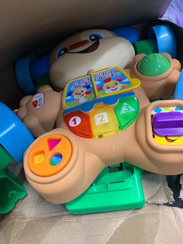 Photo 1 of (used) Fisher-Price Baby Toy Laugh & Learn Smart Stages Learn with Puppy Walker with Music Lights & Activities for Infants Ages 6+ Months