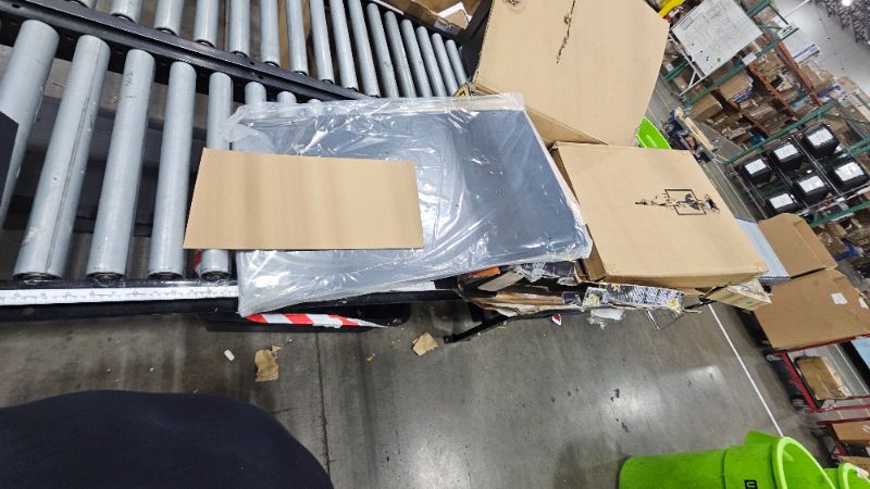 Photo 1 of **MISSING PARTS**
Arcade1Up PAC-MAN Deluxe Arcade Machine, built for your home, with 5-foot-tall full-size stand-up cabinet, 14 classic games, and 17-inch screen