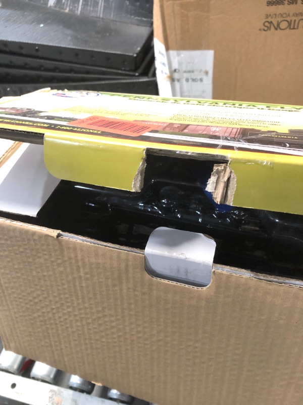 Photo 1 of ***(PARTS ONLY/ MAJOR DAMAGE/ NON FUNCTIONAL)***Lionel Pennsylvania Flyer Electric O Gauge Bluetooth 5.0 Train Set with Remote