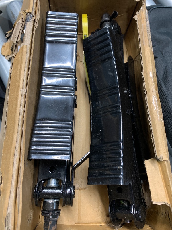 Photo 1 of (used) WELLUCK Camper Wheel Chock Stabilizer 2 Sets for RV Travel Trailer Heavy Duty X-Shaped RV Chocks Anti-Move Tire Wheel 