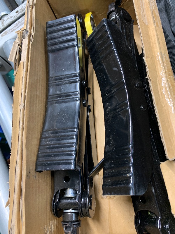 Photo 1 of (used) WELLUCK Camper Wheel Chock Stabilizer 2 Sets for RV Travel Trailer Heavy Duty X-Shaped RV Chocks Anti-Move Tire Wheel 