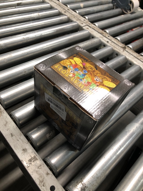 Photo 1 of ***(MINOR DAMAGE/ SEE NOTES)***Lingway Toys Kids Pirate Treasure Chest Teacher's Favorite Treasures Collection Storage Box with 2 Sets of Locks and Keys Only(Vintage Bronze Coating,6.3"X4.8"X5.2")