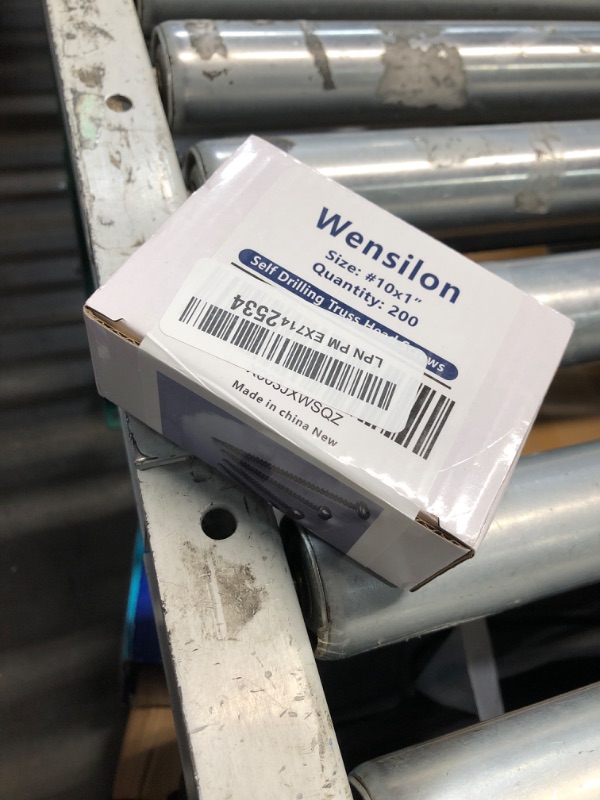 Photo 1 of (200 pcs) Wensilon #10×1” for Sheet Metal Self-Tapping Screws 410 Black Stainless Steel Truss Head High-Strength Quick Tapping