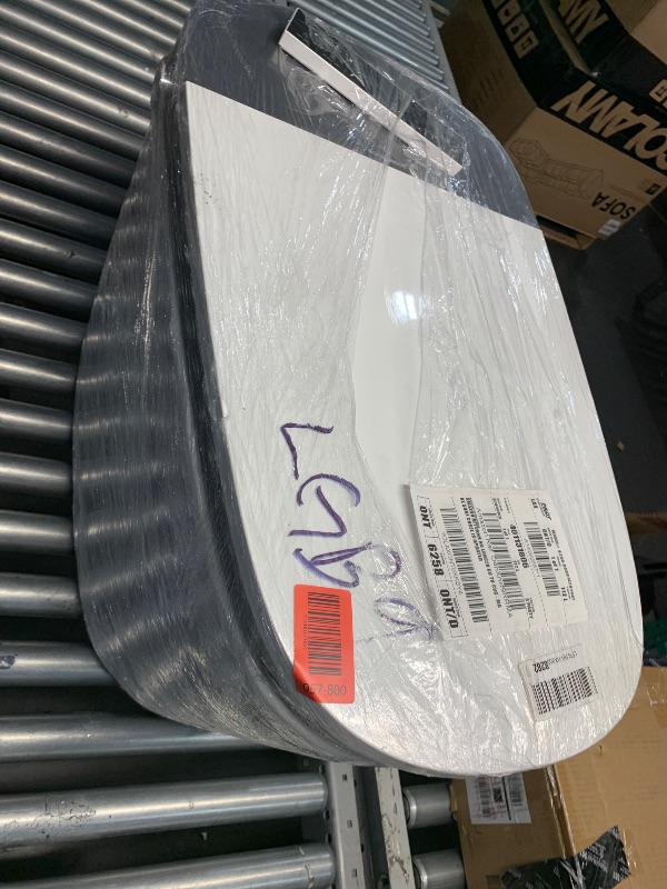 Photo 1 of ***(PARTS ONLY/MAJOR DAMAGE/ NON FUNCTIONAL)***WOODBRIDGE Smart Bidet Toilet with 1000 Gram MaP Flush Score,Auto Open/Close,Foam Shield,Auto Flush,Foot Sensor,Movement Drying,Heated Seat,ADA Chair Height,One Piece Toilet with Tank Built in