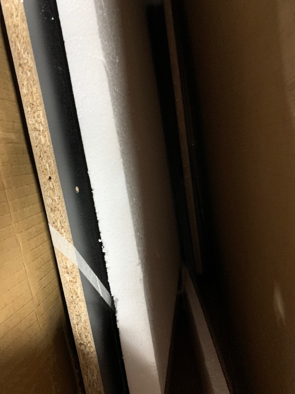 Photo 1 of ****ITEM MISSING PARTS AND UNABLE TO FULLY TEST****IDEALHOUSE Vanity Desk with Mirror & Light, Large Storage Space with 2 Drawers and 3 Tiers of Open Shelves, 3 Lighting Modes Adjustable Brightness, Bedroom Dressing Table, Black