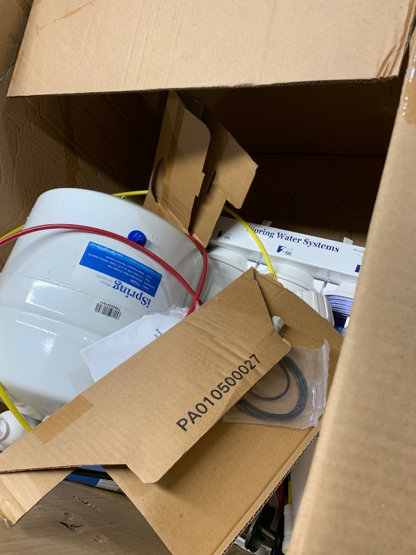 Photo 1 of iSpring RCC7AK, NSF Certified, 75 GPD, Alkaline 6-Stage Reverse Osmosis System, pH+ Remineralization RO Water Filter System Under Sink, Patented Top-Mounted Faucet Design for Easy Installation