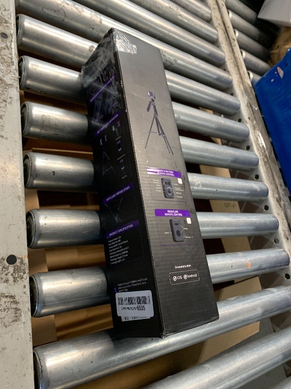 Photo 1 of (INCOMPLETE) yAyusi Vlogging Kit for iPhone/Android, 70.9" Magnetic Auto Face Tracking Tripod for iPhone with Light