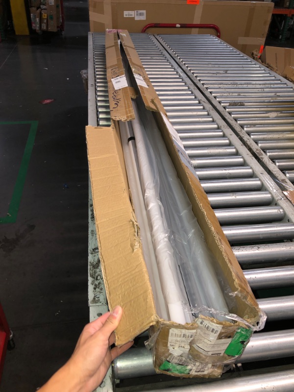 Photo 1 of **MISSING 10 TUBE LIGHTS**
8ft T8 LED Bulbs 40W 80W Equivalent, 5000K Daylight 4000LM, FA8 Single Pin Tube Light, Dual-End Power Ballast Bypass, T8 T10 T12 Fluorescent Replacement, Frosted Cover ETL Certified 20-Pack