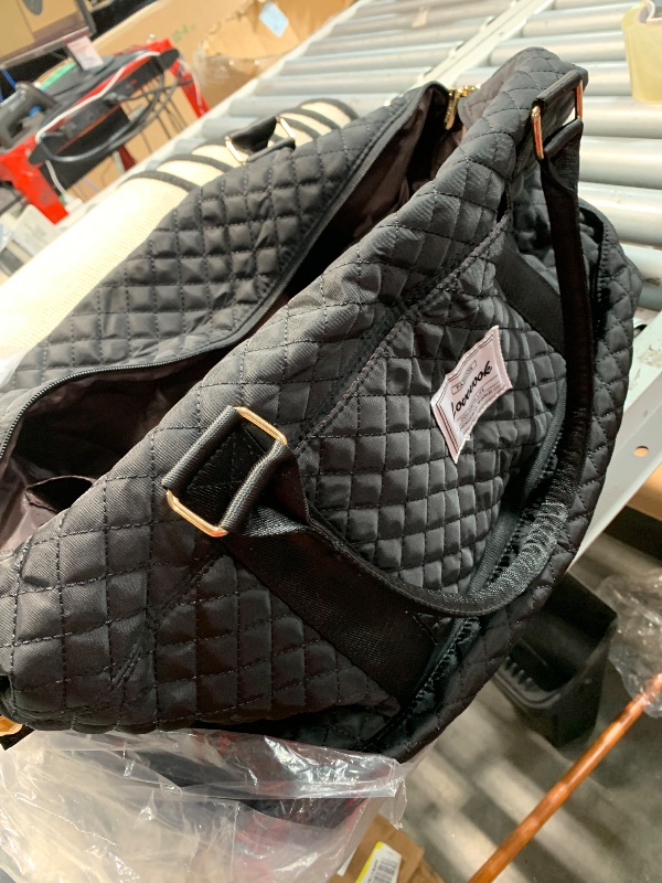 Photo 1 of (see all images) LOVEVOOK Travel Duffle Bag, Weekender Bags for Women with Shoe Compartment, Carry on Overnight Bag with Toiletry Bag
