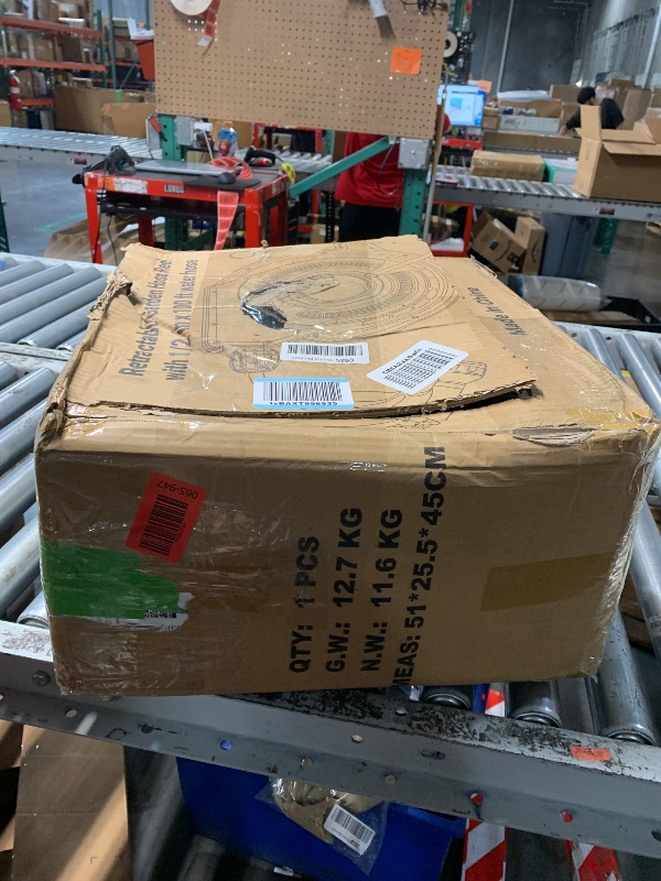 Photo 1 of (PARTIAL SET) (UNTESTED) AYURA Garden Hose Reels 130 ft x 5/8 inch for Outside