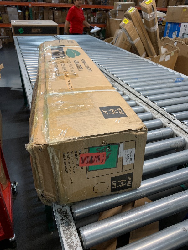 Photo 1 of ****FOR PARTS ONLY*****
Eurmax USA NOMATTER ONE-Person Open&Close 10x10ft Pop Up Canopy Tent?Portable Shelter Canopy for Outdoor Events?Instant Canopies, Temporary Sunshade,Bonus 4 Sand Bags(Red)