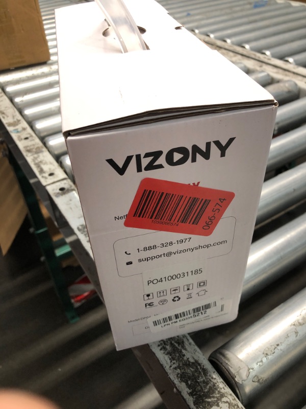 Photo 1 of [Netflix Licensed/Dolby Audio] Smart Projector with WiFi and Bluetooth, VIZONY Native 1080P Projector with Apps Built in Netflix, Youtube, Hulu, Disney+, Portable Mini Projector for Indoor/Outdoor