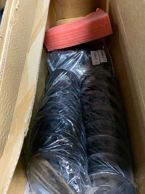 Photo 1 of **************INCOMPLETE ITEM, THIS IS ONLY 1 BOX IN A MULTI BOX SET*****************
Fitvids Home Gym, Multifunctional Workout Equipment with Leg Press, Exercise Equipment for Home with Pulley System, Home Gym Equipment for Full Body Strength Training, 1