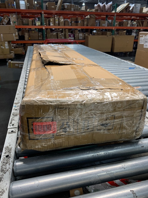 Photo 1 of ***(PARTS ONLY/ MAJOR DAMAGE/ NON FUNCTIONAL)***Brown Console Table