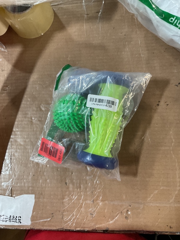 Photo 1 of (BAGGED) (USED/FAIR) Foot Ball Roller Massager for Plantar Fasciitis,Foot Massager Roller Set,Massage Balls and Foot Roller for Plantar Fasciitis Relief | Trigger Point Therapy(1 Foot Massage Roller+2 Spiky Massage Balls)