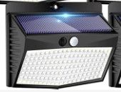 Photo 1 of [6 Packs] Solar Lights Outdoor Motion Sensor Solar Security Lights Waterproof with 3 Lighting Modes Solar Powered Wall Lights Outside for Garden Fence Yard Deck