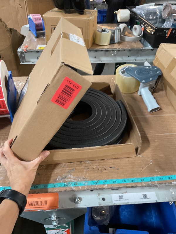 Photo 1 of Door Weather Stripping, Rubber Seal Trim Weatherstrip Compatible with 1988-2000 Chevy GMC C1500 C2500 C3500 K1500 K2500 K3500 Blazer Suburban Tahoe Yukon Cadillac Escalade Front Left & Right Side Seal