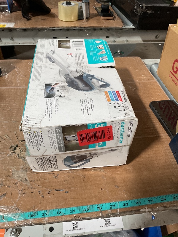 Photo 1 of ***(PARTS ONLY/ NON FUNCTIONAL)***BLACK+DECKER dustbuster AdvancedClean Cordless Handheld Vacuum, Compact Home and Car Vacuum with Crevice Tool (CHV1410L)