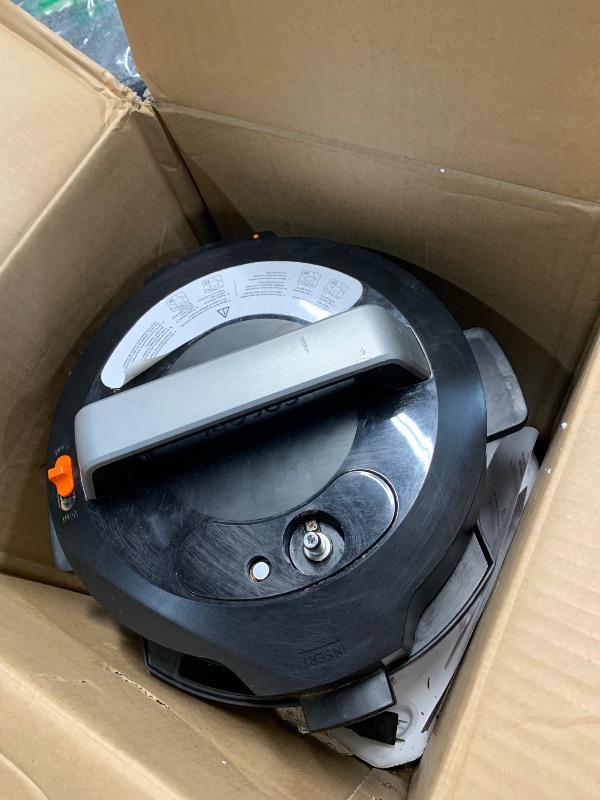 Photo 1 of COSORI Pressure Cooker 6QT, Stainless Steel, 9-in-1 Multi Cooker, 12 Safety Features, Ceramic Inner Pot, Rice, Slow Cook, Sous Vide, Saute, 1100W