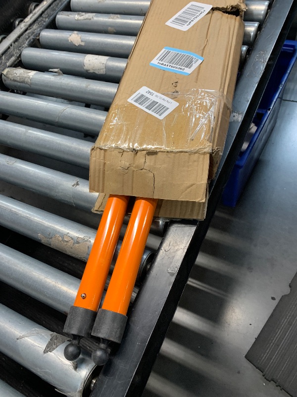 Photo 1 of (missing pieces) 2Pack Adjustable Support Pole, Steel 3rd Hand System - Extends 45 to 114 Inch, Supports Up to 154 lbs - Ideal for Jacks, Cargo Bars