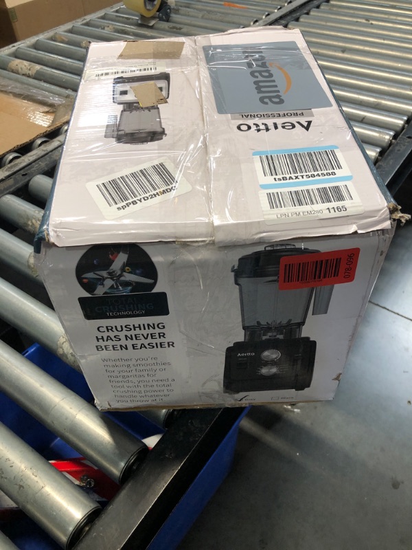 Photo 1 of (item sold for parts only) Aeitto Blenders for Kitchen with 1800W Motor, 68Oz. Large Capacity, 2-in-1 Blender & Grinder Combo, BPA-Free Countertop 