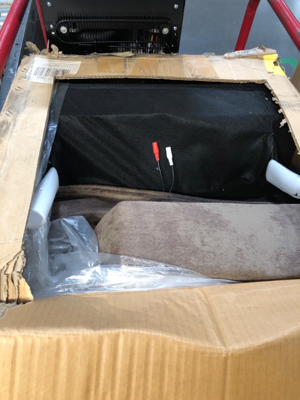 Photo 1 of (used)(missing too many pieces) ERYE Electric Power Lift Recliner Chair for Elderly with Massage and Heat, Velvet Upholstery Infinite Positions Adjustable Large Size 