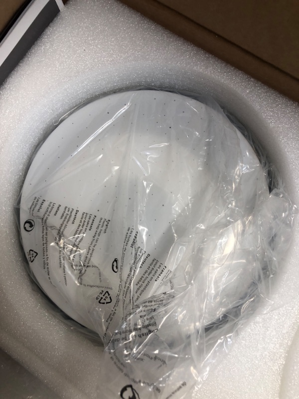 Photo 1 of (sold for parts only) Kviflon 72 Inch Large Ceiling Fans with Lights and Remote, Indoor/Outdoor Black Modern Industrial Ceiling Fan with light for Living Room Patios