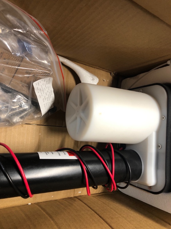 Photo 1 of (untested item) Dnigh 7600LBS Electric Trailer Jack, 12V Heavy Duty RV Jack with Remote Control, IPX65 Waterproof, 9.8-31.5" Extended Electric Tongue 