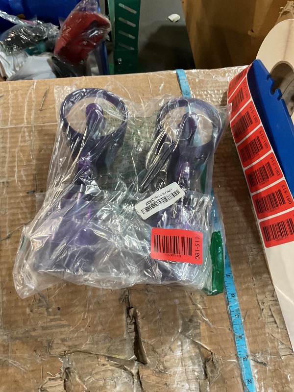 Photo 1 of O2COOL Deluxe Handheld Battery Powered Water Misting Fan (Purple) 2 Pack