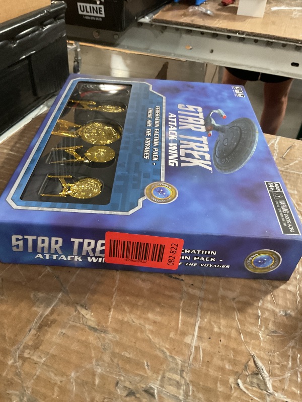 Photo 1 of ***SEENOTES***
Star Trek Attack Wing: Federation Faction Pack - These are The Voyages