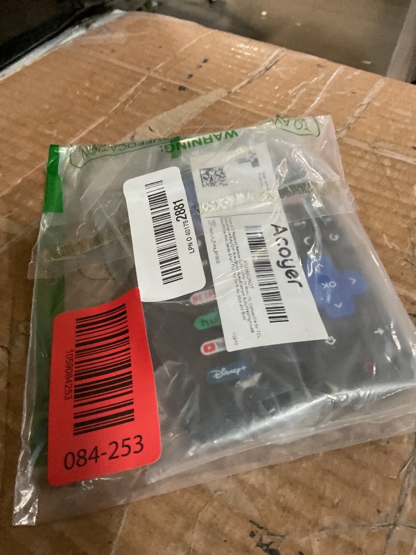 Photo 1 of (Pack of 2) Replacement-Remote-Control for Roku-TV,Compatible for TCL Roku/Hisense Roku/Onn Roku/Philips Roku Smart TVs(Not for Roku Stick and Box)