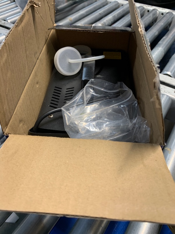 Photo 1 of (PARTS) (NON-FUNCTIONAL) HAKUTA Fog Machine, Smoke Machine with Disco Ball Light and LED RGB Lights, 2300 CFM Spray with Auto Spray Function, Great for Halloween, Christmas, Wedding, Stage Performance and Parties