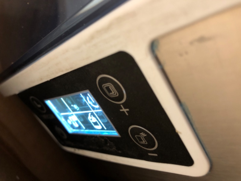 Photo 1 of ***For parts only non working, SEE NOTES *** EUHOMY Ice Cube Maker Machine Countertop, 2 Ways to Add Water, 45Lbs/Day 24 Pcs Ready in 13 Mins, Self-Cleaning Portable Compact, with Ice Scoop & Basket, Perfect for Home/Kitchen/Office/Bar