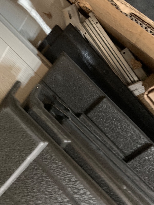 Photo 1 of ***TRUCK/TRAILER PICKUP ONLY***Suncast 8’x10’ Tremont Resin Shed, Vanilla & Slate – Backyard Storage Unit with Skylights, Corner Shelves, Reinforced Floor & Double Doors – Store Lawn Mower, Garden Equipment & Outdoor Tools