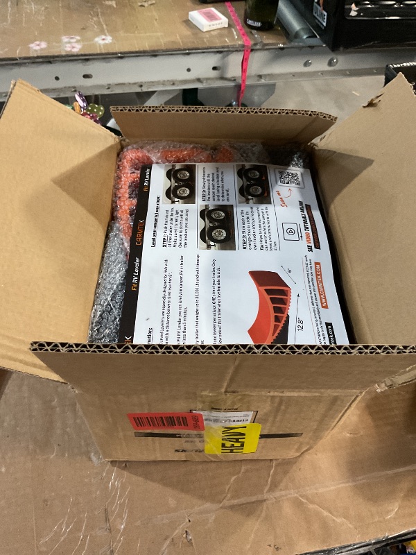 Photo 1 of CARMTEK Camper Leveler Premium Kit | Fit Curved RV Levelers with Wheel Chocks, Rubber Mats & Carry Bag for Tight Dual Axle Trailers | Faster RV Leveling System than RV Leveling Blocks | RV Accessories