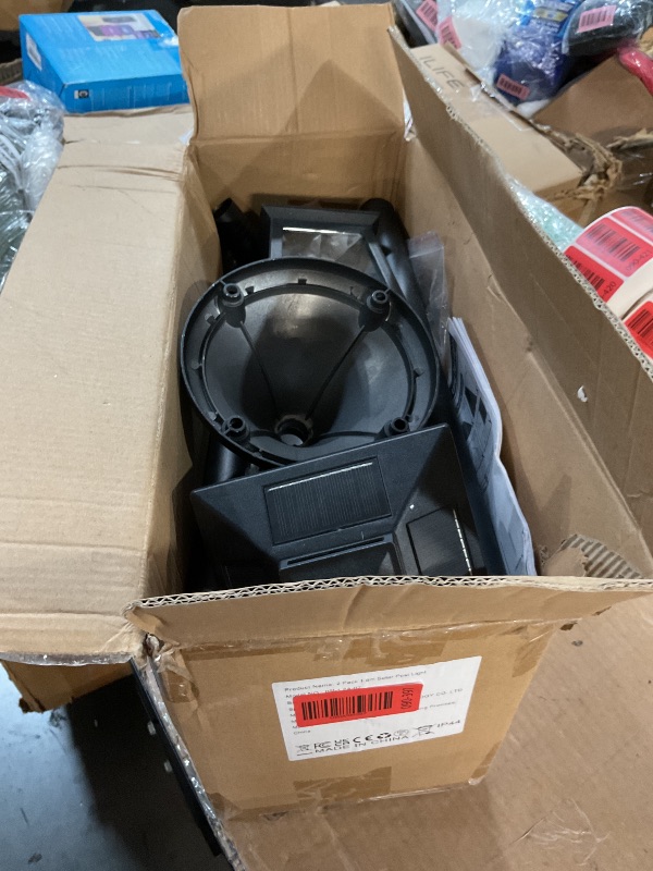 Photo 1 of PASAMIC 63" Aluminum Solar Lamp Post Light, Outdoor 2 Pack Solar Floor Lamp,Waterproof Solar Powered Lamp Post for Garden, Pathway, Yard, Front/Back Door, Warm White Solar Post Light, Outdoor Decor