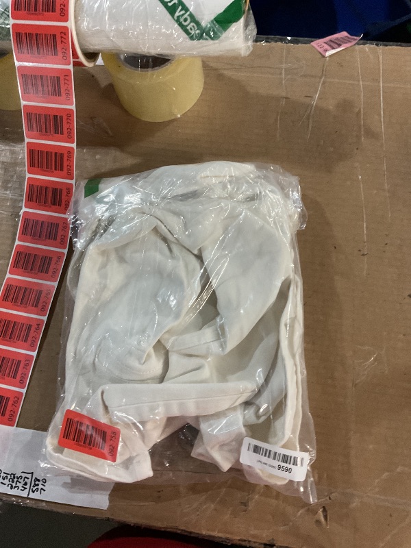 Photo 1 of (BAGGED) (USED/FAIR) Omoone Wide Leg Jeans for Women High Waisted Stretchy Straight Leg Cropped Denim Pants Buttoned Baggy with Patch Pockets(White-6)