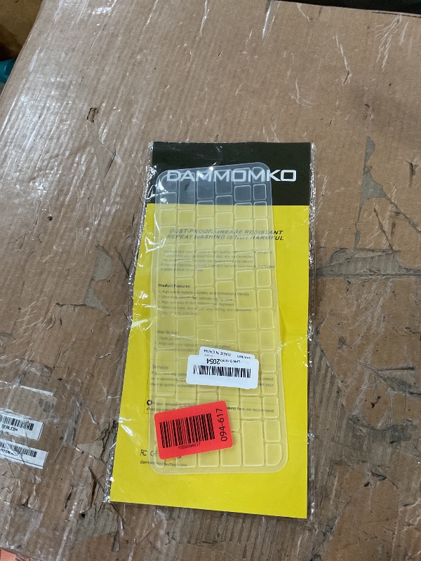 Photo 1 of Keyboard Cover for Logitech MX Keys Mini Wireless Illuminated Keyboard, Logitech MX Keys Mini Silicone Keyboard Skin Protector, Clear