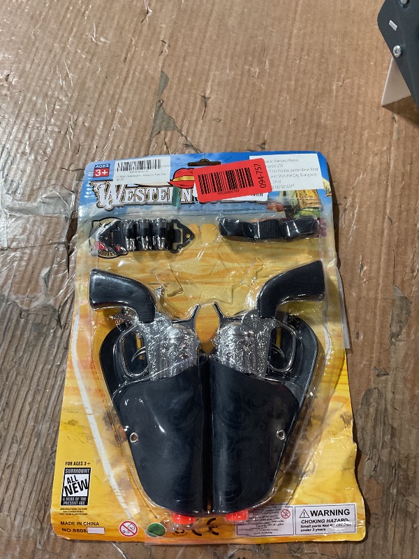 Photo 1 of * missing the star *
Children's Western Cowboy Police Toy Set, Includes Toy Pistol, Holster, Sheriff Badge, Bullets, Belt, Suitable for Police Role-Playing, Cowboy Theme Party Costume Accessories, Stage Props.