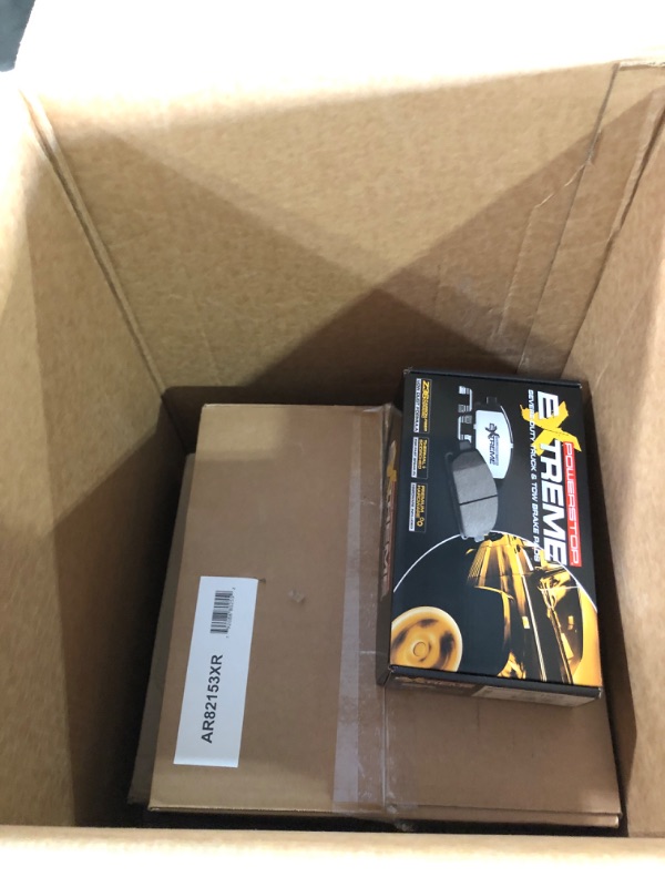 Photo 1 of * front rotors* see pictures for actual products* Power Stop Front and Rear Brake Kit For 2012 2013 2014 Chevrolet Silverado 2500 HD - Truck & Tow Carbon Fiber Ceramic Brake Pads & Drilled and Slotted Rotors Replacement, K6259-36