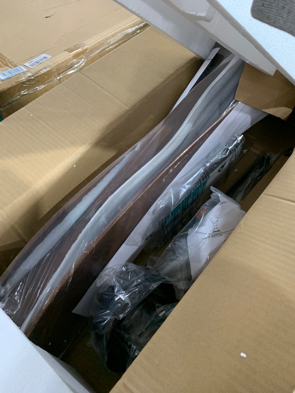 Photo 1 of (damaged)(sold for parts only) Haipeel 60 Inch Outdoor Ceiling Fans with Lights, Solid Wood Propeller 3 Blades Ceiling Fans with Lights and Remote Control 
