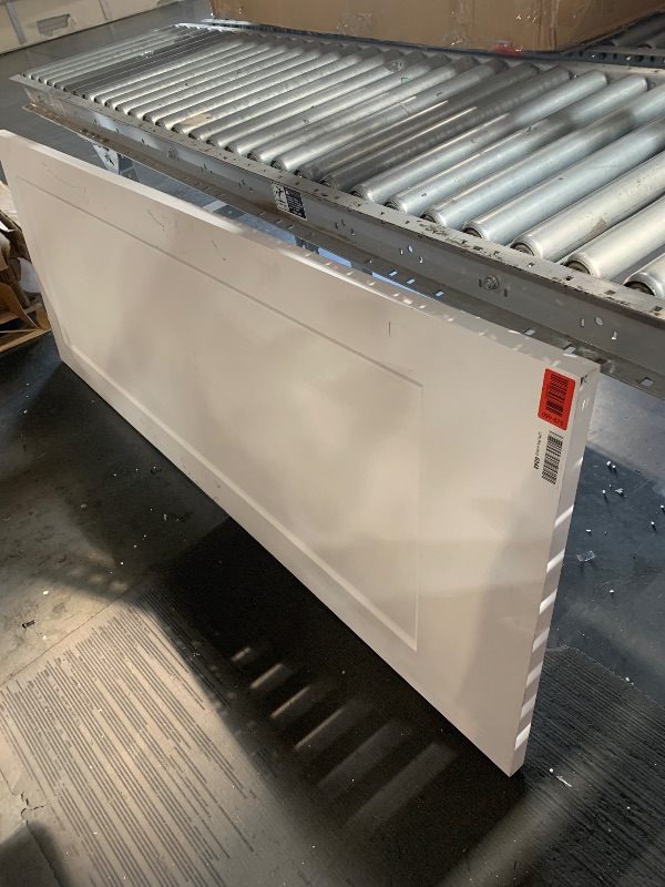Photo 1 of ***MINOR SCRATCHES***JUBEST 30"x80" 1-Panel Shaker Style White Primed Hollow Core Interior Molded Door Slab, Pre-Assembled Interior Door for Pantry, Laundry, Closet as Prehung, Bypass, Pocket Door, NOT Included Hardware