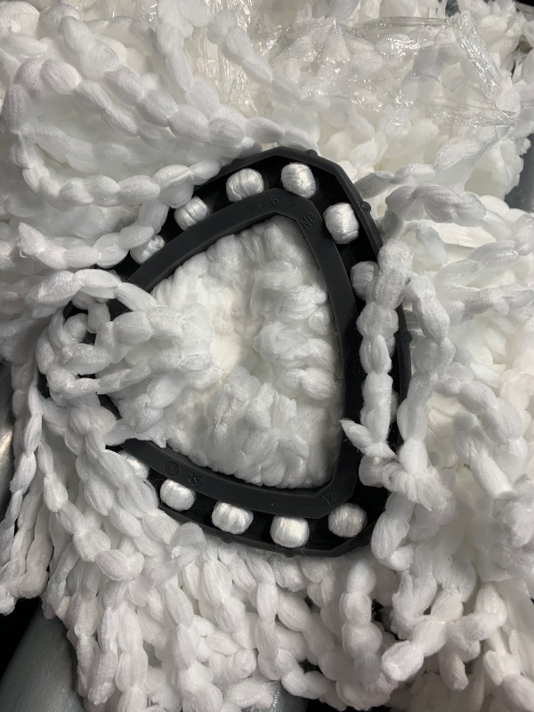 Photo 1 of (see all images) 4 Pack Mop Heads Replacement Compatible with O-Ceda EasyWring Spin Mop, Microfiber Spin Mop