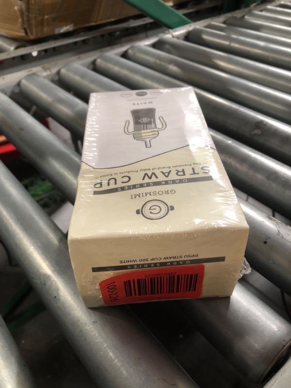 Photo 1 of ***FACTORY SEALED***GROSMIMI Spill Proof no Spill Magic Sippy Cup with Straw with Handle for Baby and Toddlers, Customizable, PPSU, BPA Free 10 oz (White)