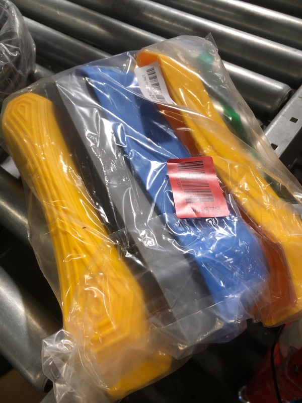 Photo 1 of ***************MISSING ALL BUT 4****************
Kids Balance Beam Stepping Stone for Indoor Outdoor, Non Slip Rubber Base, Sensory Balance Training Equipment - Stepping Stones & Obstacle Course for Toddler 12Pcs (Multicolor-classic)