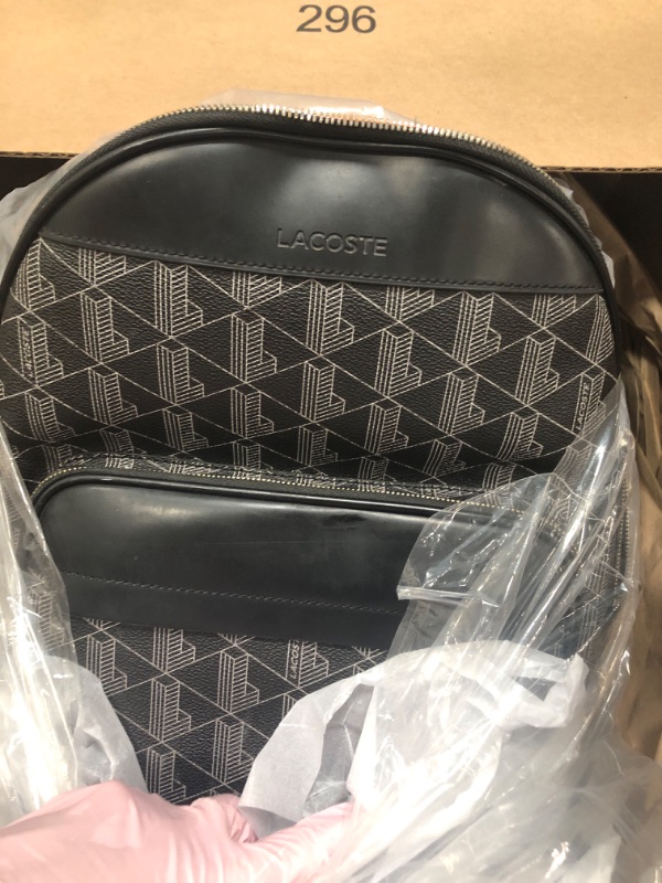 Photo 1 of ***********it’s ripped from the inside***********
Lacoste Men's The Blend Concept Backpack, Black, One Size