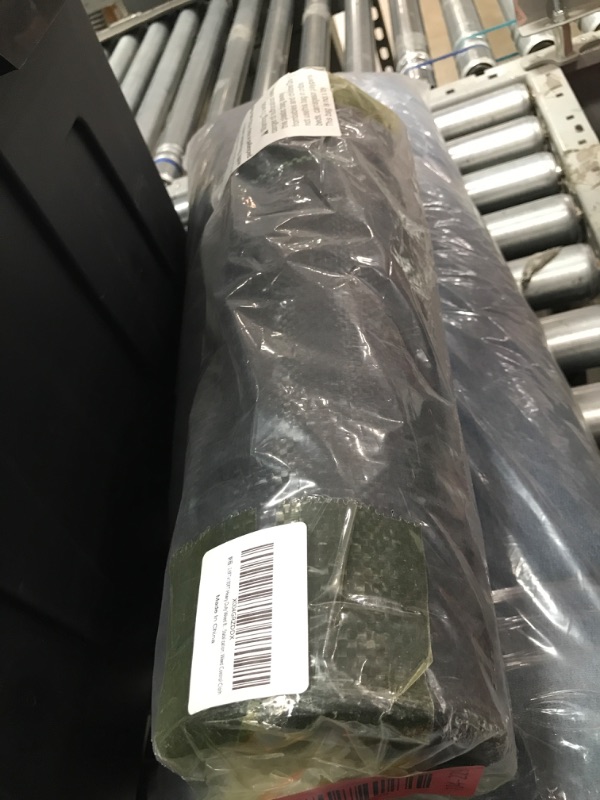 Photo 1 of 2.4oz-2.6FTx100FT Weed Barrier Landscape Fabric - Durable Weed Block Gardening Ground Cover Mat, Woven Geotextile Fabric for Underlayment, Commercial Driveway Stabilization, Weed Control Cloth