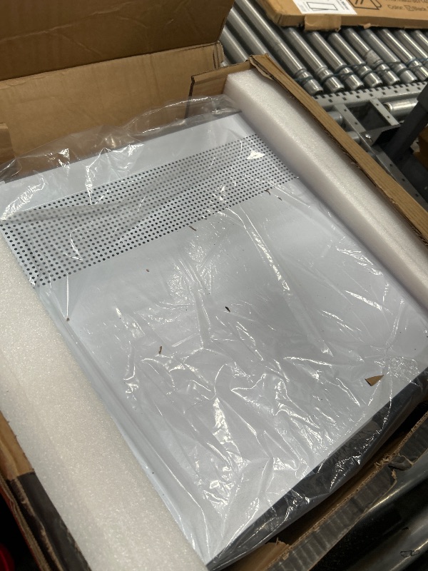 Photo 1 of GAMDIAS White Mid Tower Gaming Computer Case w/Display& App, ATX Tempered Glass PC Case, Built-in 3x120mm ARGB PWM Fans, Up to RTX GPU/VGA 410mm & 360mm AIO/Radiator & 6x120mm Fans & 160mm CPU Cooler